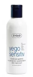 Ziaja Yego Sensitiv, woda po goleniu dla mężczyzn na zacięcia, 200ml