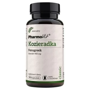 Pharmovit Kozieradka Fenugreek 400 mg suplement diety 90 kapsułek