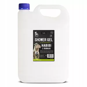LaQ Habibi z Dubaju, żel pod prysznic 8w1 czarny mat, 5L