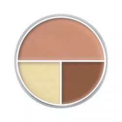 Kryolan Ultrafoundation Trio, zestaw 3 podkładów, 40g, wariant D