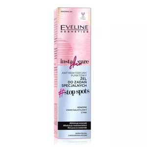 Eveline Insta Skin Care, antybakteryjny punktowy żel, do zadań specjalnych, 20ml