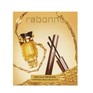 Paco Rabanne Zestaw Fame woda perfumowana spray 30ml + Eyephoria Famous tusz do rzęs 8ml (W)
