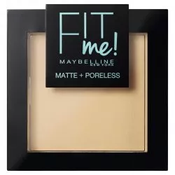 Maybelline New York Fit Me! Matte Poreless Pressed Powder, puder prasowany 115 Ivory, 9g