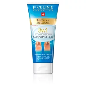 Eveline Foot Therapy Professional, specjalistyczny krem na pękające pięty 8w1, 100ml