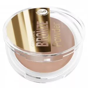 Bell, contour bronze powder, matowy puder brązujący, 01, 10g