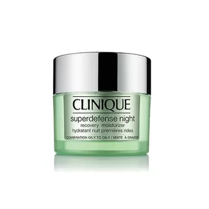 Clinique Superdefense Night Recovery Moisturizer 3/4 Combination Oily To Oily regenerujący krem na noc 50ml