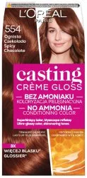 L'Oreal Paris Casting Crème Gloss Farba do włosów 554 Ognista czekolada