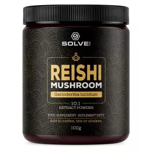 Solve Labs Reishi Mushroom suplement diety w proszku 100g