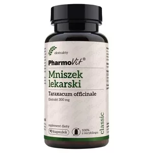 Pharmovit Mniszek lekarski 300 mg suplement diety 90 kapsułek