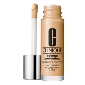 Clinique, Beyond Perfecting Foundation + Concealer silnie kryjący podkład i korektor w jednym 01 Linen 30ml