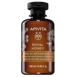 Apivita Royal Honey Shower Gel odżywczy żel pod prysznic z miodem tymiankowym i olejkami eterycznymi 250ml