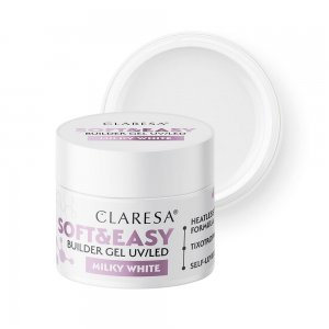 Claresa Soft& Easy Builder Gel żel budujący Milky White 45g