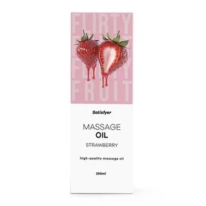 Satisfyer High-Quality Massage Oil olejek do masażu Strawberry 250ml