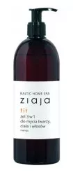 Ziaja Baltic Home Spa Fit, żel do twarzy, ciała i włosów 3w1, 500ml