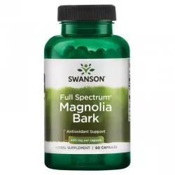Swanson Full Spectrum Magnolia Bark 400mg 60 kaps