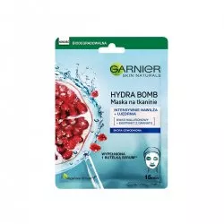 Garnier Skin Naturals Hydra Bomb Maska na tkaninie nawilżająca z ekstraktem z granatu 28 g