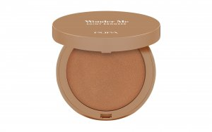 PUPA Wonder Me Shiny Bronzer, wypiekany bronzer rozświetlający, 003 Medium Natural, 6g
