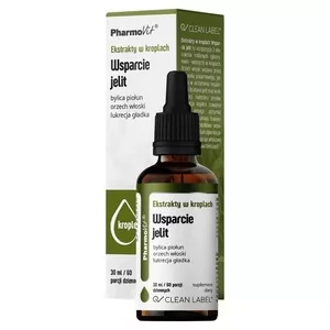 Pharmovit Wsparcie jelit suplement diety w kroplach 30ml