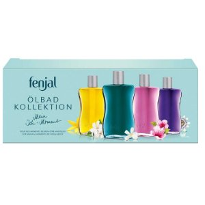 Fenjal Oil Bath Collection zestaw olejków do kąpieli 4x50ml