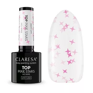 Claresa Top Pixie Stars No Wipe top hybrydowy bez przemywania 5g