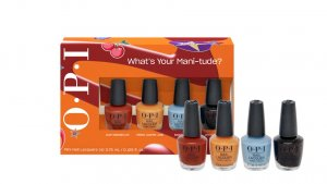 OPI Nail Lacquer What's Your Mani-tude, zestaw klasycznych mini lakierów do paznokci, 4x 3,75ml