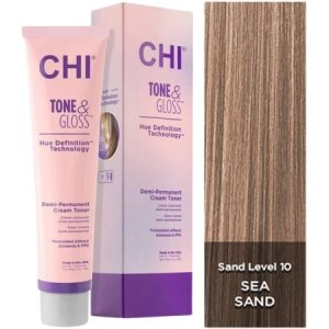 CHI Tone & Gloss, toner do włosów, Sea Sand, 85g
