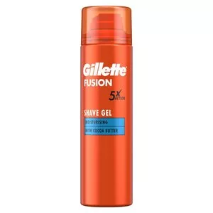 Gillette Fusion nawilżający żel do golenia z masłem kakaowym 200ml