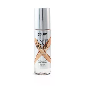 Quiz Cosmetics Anti Aging Foundation podkład nawilżający wzbogacony witaminą E Golden Beige 30ml