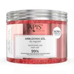 Apis Arbuzowe Orzeźwienie, Arbuzowa sól do kąpieli, 650g