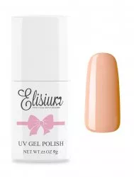 Elisium, lakier hybrydowy 153 Disconcert peach, 9g