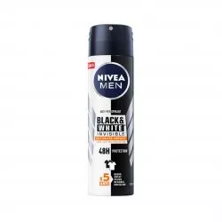 Nivea Men Black&White Invisible Ultimate Impact antyperspirant spray 150ml
