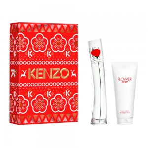 Kenzo Flower by Kenzo zestaw woda perfumowana spray 30ml + mleczko do ciała 75ml (W)