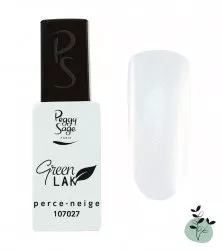 Peggy Sage Green Lak, lakier do paznokci utwardzany lampą UV/LED, perce neige, 10ml