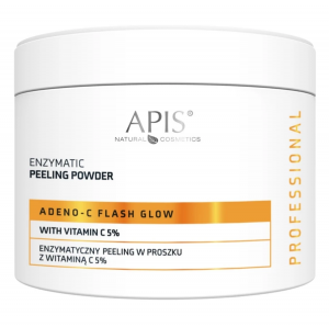 Apis Adeno-C Flash Glow, enzymatyczny peeling w proszku z witaminą C do twarzy, 100g