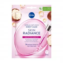 Nivea Skin Radiance maska w płachcie z serum rozświetlającym