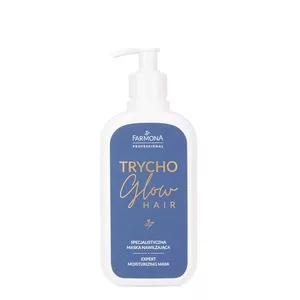 Farmona Professional Trycho Glow Hair, specjalistyczna maska nawilżająca, 375ml