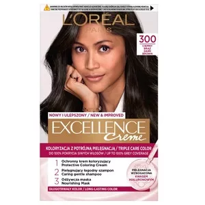 L'Oreal Paris Excellence Creme Farba do włosów 3 Ciemny brąz
