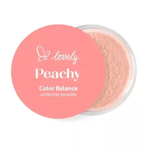 Lovely Peachy Undereye Powder sypki puder pod oczy 3.5g