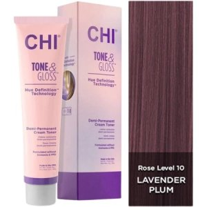 CHI Tone & Gloss, toner do włosów, Lavender Plum, 85g