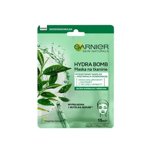 Garnier Skin Naturals Maska na tkaninie przywracająca równowagę z ekstraktem z zielonej herbaty 28 g