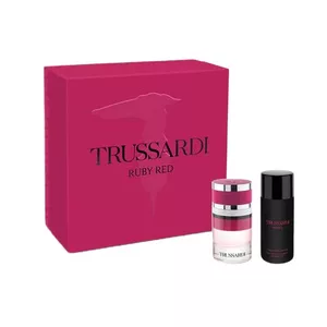 Trussardi Ruby Red zestaw woda perfumowana spray 60ml + balsam do ciała 125ml (W)
