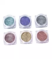 Peggy Sage, zestaw brokatu, Christmas sparkle, 6szt., ref.148822