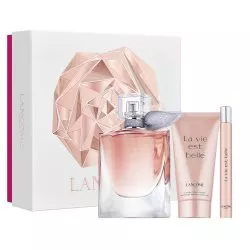 Lancome La Vie Est Belle zestaw woda perfumowana spray 50ml + woda perfumowana spray 10ml + balsam do ciała 50ml