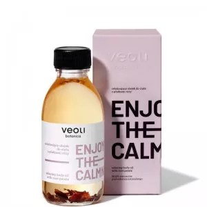 Veoli Botanica Enjoy the Calmness, relaksujący olejek do ciała z płatkami róży, 150ml