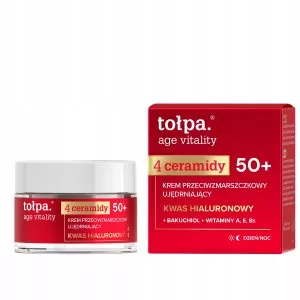 Tołpa Age Vitality, krem do twarzy przeciwzmarszczkowy, ujędrniający 50+, 50ml