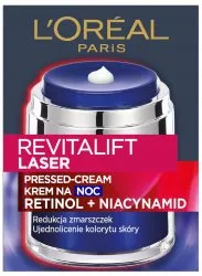 L'Oreal Paris Revitalift Laser Pressed Cream krem na noc Retinol i Niacynamid, 50ml