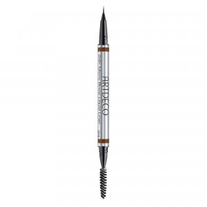 Artdeco 24h Micro Brow Liquid Liner, mikro cienka, płynna kredka do kształtowania i definiowania brwi, 24 Medium Brown, 0,3ml