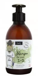 LaQ Dzik, szampon dla facetów 1 w 1, 300ml