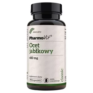 Pharmovit Ocet jabłkowy 400 mg suplement diety 90 kapsułek