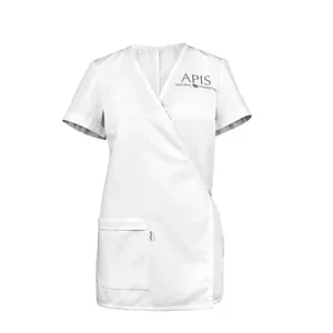 Apis, fartuszek kosmetyczny, XS biały, 1szt